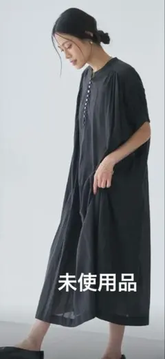 完売 Gauze# アトリエチャーリーサロペット ブラック 新品タグ付