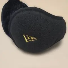 ニューエラ　ブラック フリース イヤーマフ