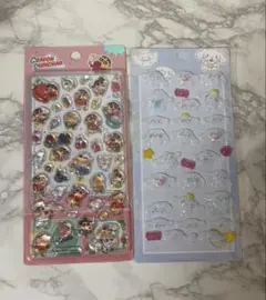 クレヨンしんちゃん シナモンロール ボンボンドロップシール、2枚セット