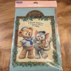 ダッフィー＆ジェラトーニ A4クリアファイル