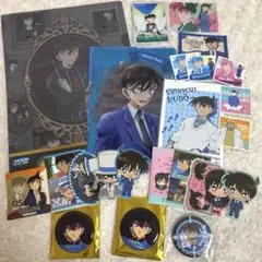 名探偵コナン 工藤新一 クリアファイル カード 缶バッジ コナンプラザ