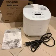 2024年製 Haier 炊飯器 ホワイト KS-RC24M05 - メルカリ