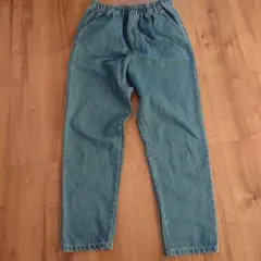 ライトブルー イージーパンツ Mサイズ