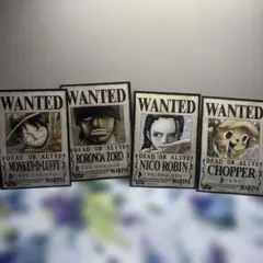 ワンピース 手配書 9枚セット ONE PIECE - メルカリ