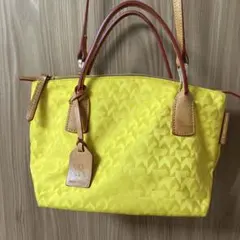 ロベルタピエリイエロートートバッグ 幾何学模様　イタリア製