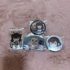 鬼滅の刃　アクキー　缶バッジ　伊之助