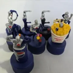 ペプシマンペットボトルキャップ 8体