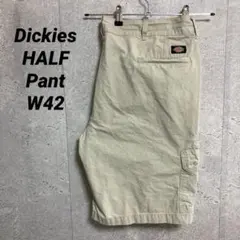 ディッキーズ　カーゴ　ハーフパンツ　ショーツベージュ　ビックサイズW42のサムネイル