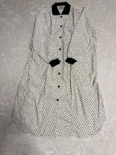 Merry Company Limitedロングシャツワンピース犬柄M〜Lサイズ