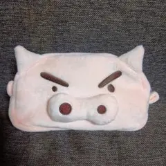 クレヨンしんちゃん／ぬいぐるみフェイスペンポーチ　ぶりぶりざえもん