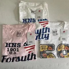 Hanes 半袖Tシャツ 3枚セット レディースのサムネイル