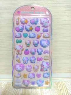 コットンパフィー シール ハローキティ サンリオ 国内正規品