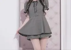 pium ピウム レースケープフリルセットアップ セットアップ - メルカリ