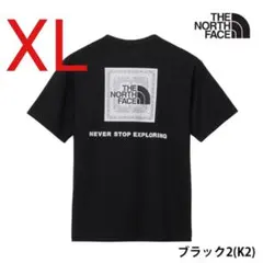 ノースフェイス バンダナスクエアロゴティー ブラック XL 新品未使用