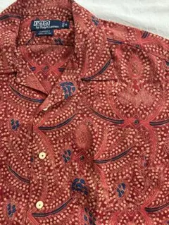 希少 90's ヴィンテージ ポロラルフローレン オープンカラーシャツMサイズ