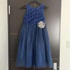 発表会ドレス 130 青　Catherine Cottage