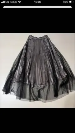 mysty woman プリーツスカート チュール重ねのサムネイル