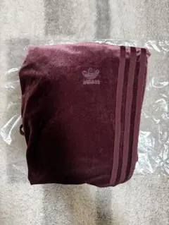 美品 ‼️adidas ベロアパンツ トラックパンツ ワインレッド L オリジナル