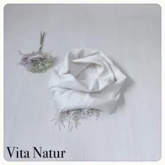 ♢【カシミヤ100%】ヴィタナトゥール ストール マフラー 美品