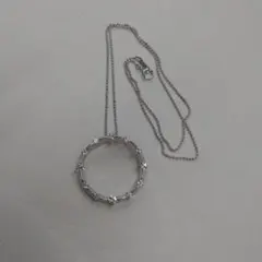 (1) Crossfor new York ペンダント ネックレス シルバー