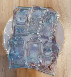 グラスパーラーステッカー　マーメイドパフェ クーリア