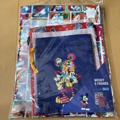 ミッキー＆フレンズ 巾着3点セット
