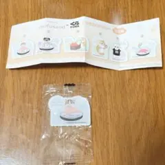 mofusand×くら寿司 アクリルステッカー サーモン モフサンド
