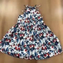 【美品】MILLY MINIS サイズ7 130 ミリーミニ 花柄ワンピースのサムネイル