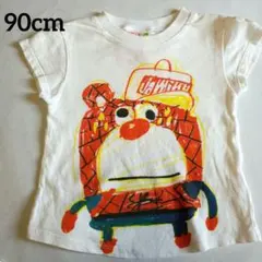 JAM 半袖Tシャツ　90cm くま店長　スパイダーマン服のサムネイル