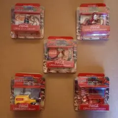 コカコーラ 120周年メモリアルフィギュアコレクション キーホルダー3点