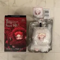 SKULLPANDA You Found Me! ぬいぐるみペンダント