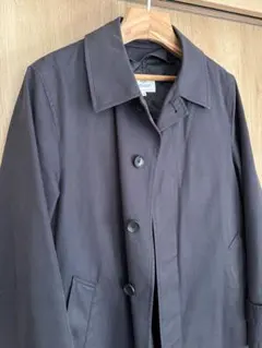 【定価2万円】beams ステンカラーコート　ネイビー