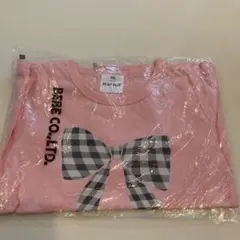 SLAP SLIP ピンク リボン ロングTシャツ 100cmのサムネイル