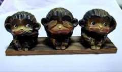 2026年最新】木製の猿の置物の人気アイテム - メルカリ