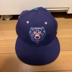 NEW ERA × Mishka ベースボールキャップ パープル