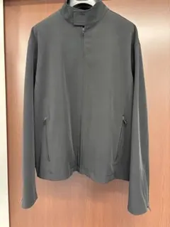 お値下げ　美品！DKNY ブラック ジャケット　ハイネック　マオカラー XL