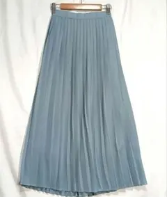 【レースレディース】ロングプリーツスカート ライトブルーカラ―のサムネイル