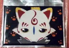 刀剣乱舞 花丸 こんのすけ スクエア缶バッジ