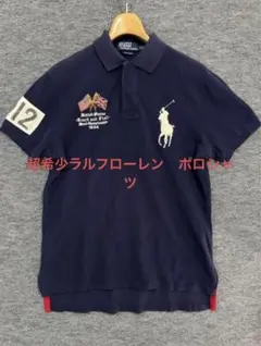 希少 S ポロラルフローレン ポロシャツ チーフキーフ ネイビー ビッグポニー Polo Ralph Lauren チーフキーフ ビッグポニー - メルカリ