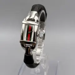 希少・極美品】グッチ 腕時計 6800L バンブー調ラバー シェリーライン