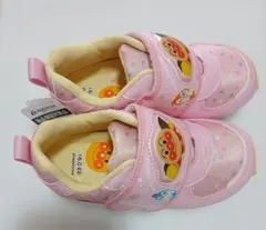 アンパンマン ムーンスター　スニーカー 16.0cmEE　 ピンク