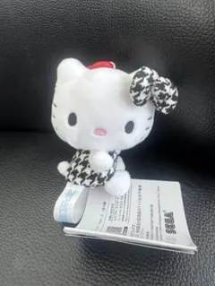 ハローキティ カラビナ付マスコットVol.2 千鳥格子