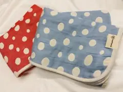 N126.☆2枚セット☆6重織ガーゼシングルケット　アウトレット