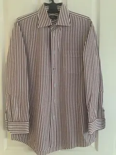 BURBERRY BLACK LABEL ストライプ長袖シャツ 40