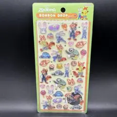 《正規品・残り1点》ボンボンドロップシール　ズートピア　第二弾