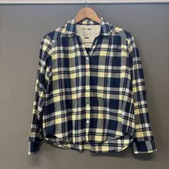 FREE’S MART スキッパー チェックシャツ S 長袖 カジュアル