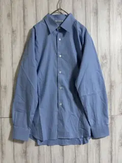 AURALEE WASHED FINX TWILL SHIRT サイズ0 ブルーのサムネイル