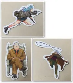 ☆ サカモトデイズ　サカモトデイズ展　ミニダイカットステッカー　坂本太郎　スラー
