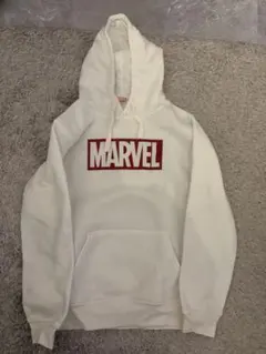 MARVEL パーカー ホワイト Lサイズ