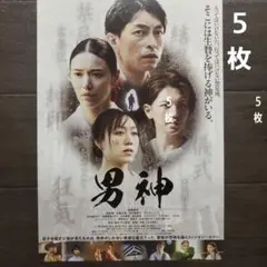 映画　男神　チラシ　フライヤー　５枚